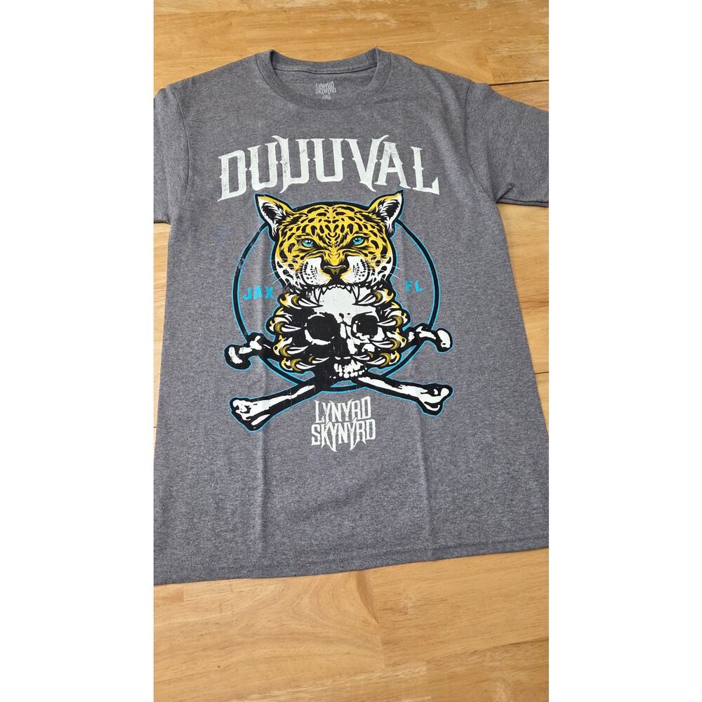 Lynyrd Skynyrd Jacksonville Jaguars NFL Duval Graphic T Shirt Small Nwot - Picture 4 of 13